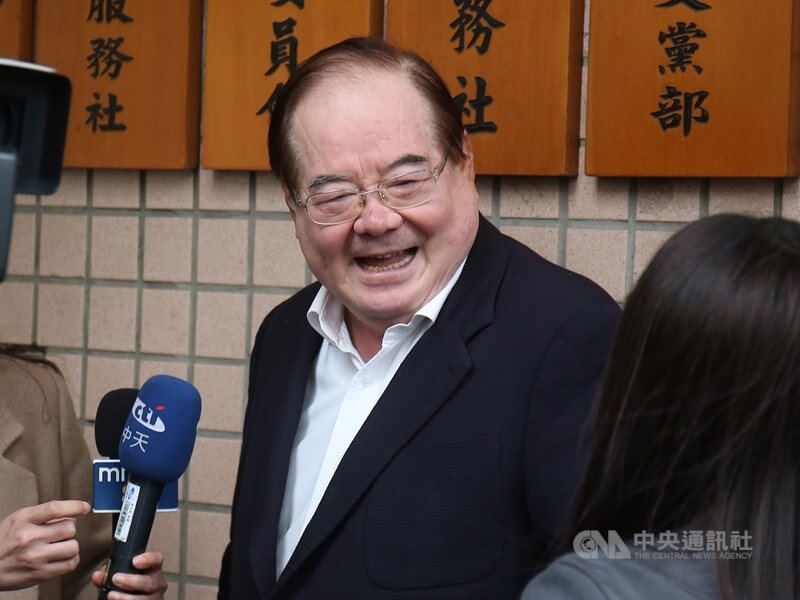 國民黨副主席李乾龍。（中央社檔案照片）