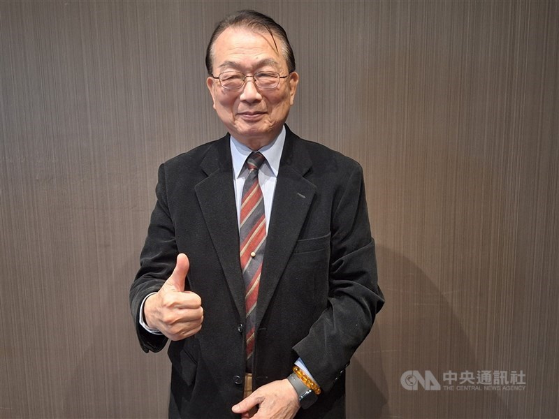 圖為中華工程董事長周志明。 （中央社檔案照片）