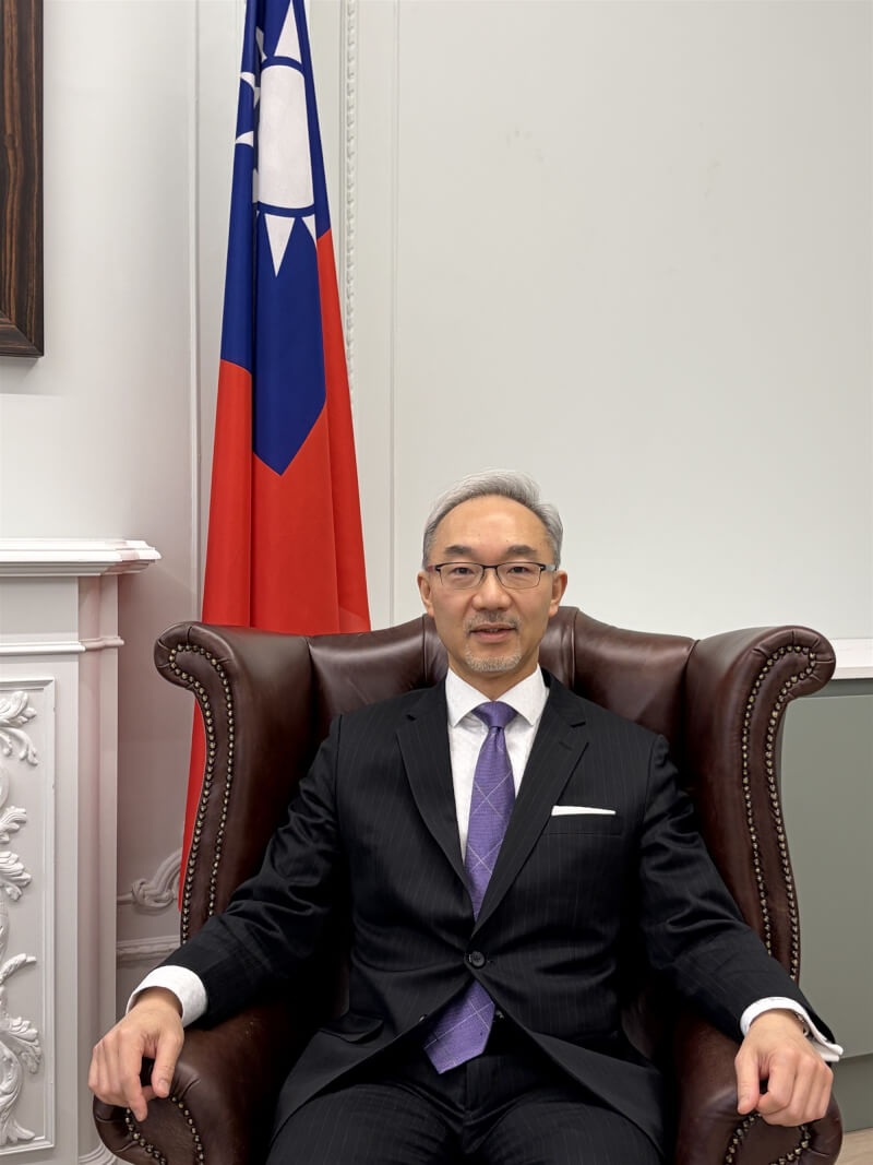 台灣駐英國代表姚金祥。（駐英國代表處提供）