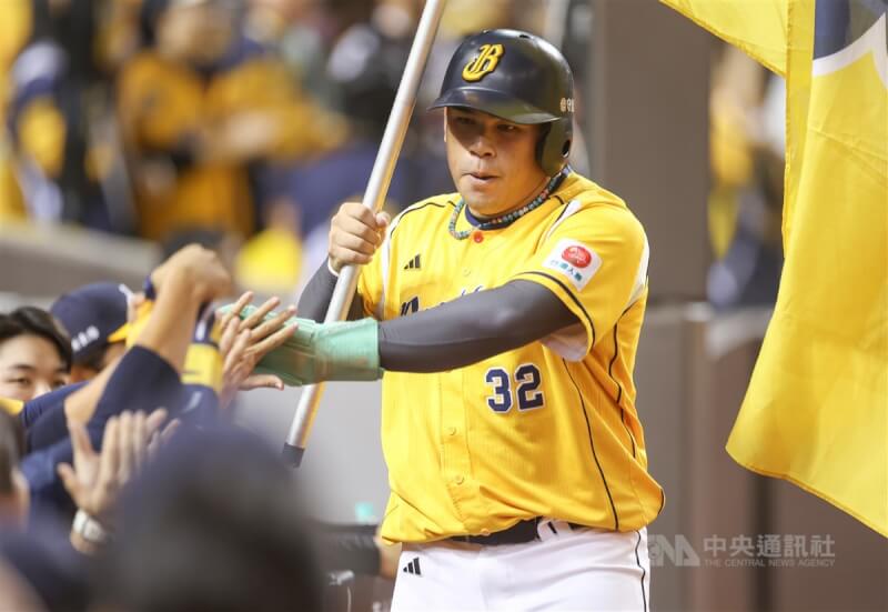 中職中信兄弟隊球員曾頌恩。（中央社檔案照片）