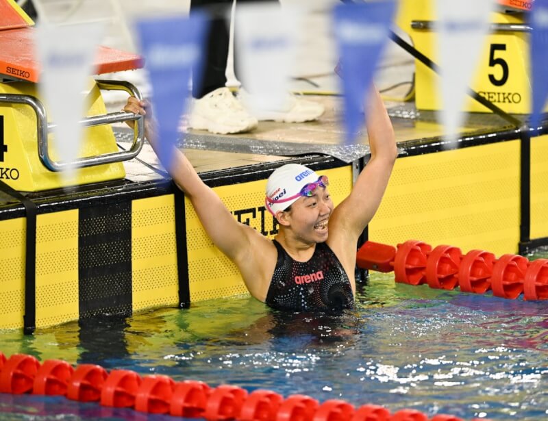 台灣新生代泳將張雅佳。（圖取自全中運網頁sport114.tainan.gov.tw）