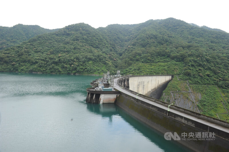 圖為翡翠水庫。（中央社檔案照片）