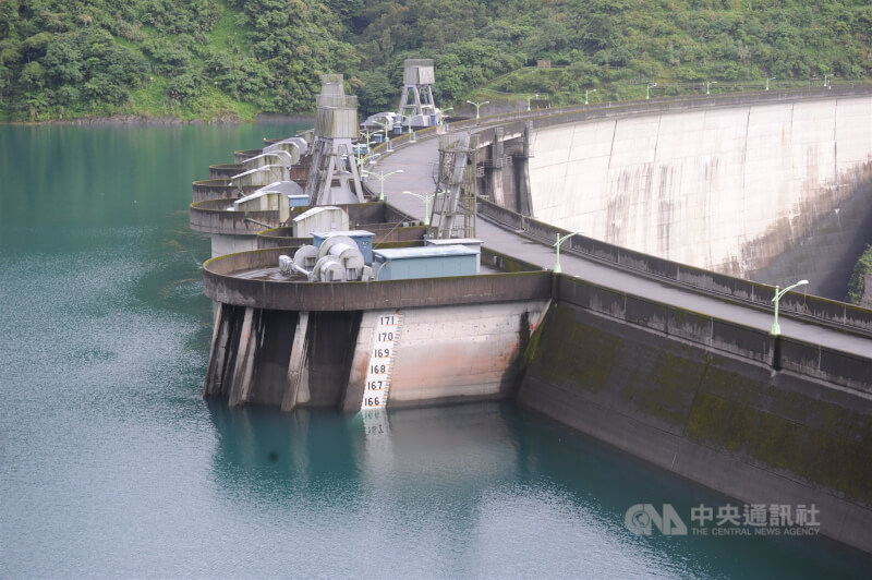 圖為翡翠水庫。（中央社檔案照片）