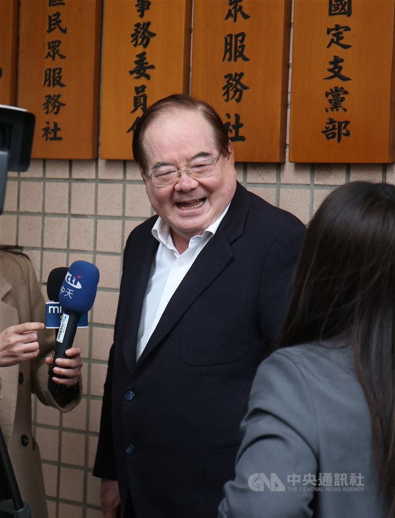 圖為中國國民黨副主席李乾龍。（中央社檔案照片）