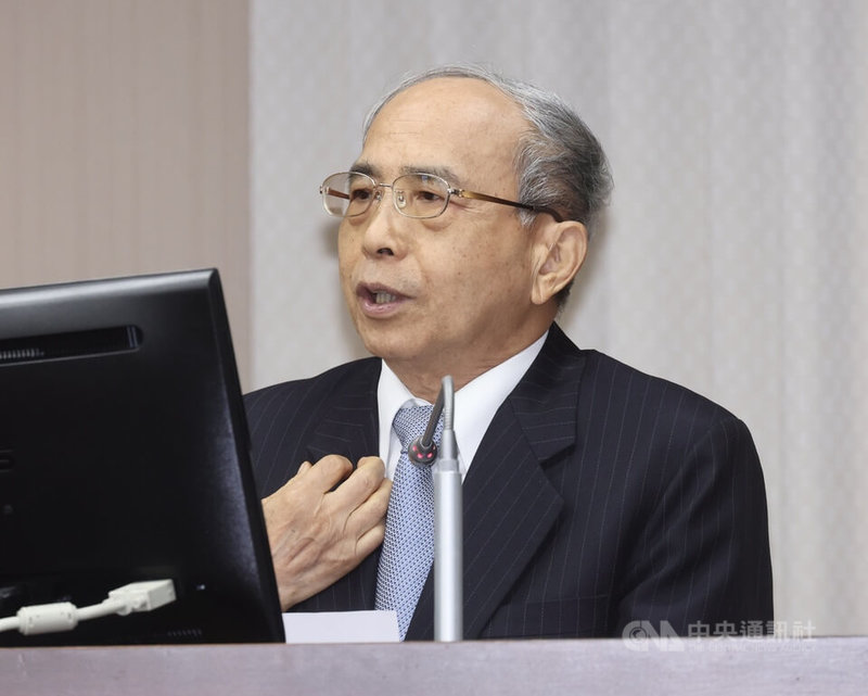 立委關切淡江大橋機車道安全疑慮，國家運輸安全調查委員會主委林信得（圖）20日在立法院交通委員會表示，運安會定期舉辦運輸安全研討會，後續會把相關議題納入討論，並與公路主管機關進行交流。中央社記者張皓安攝　115年4月20日