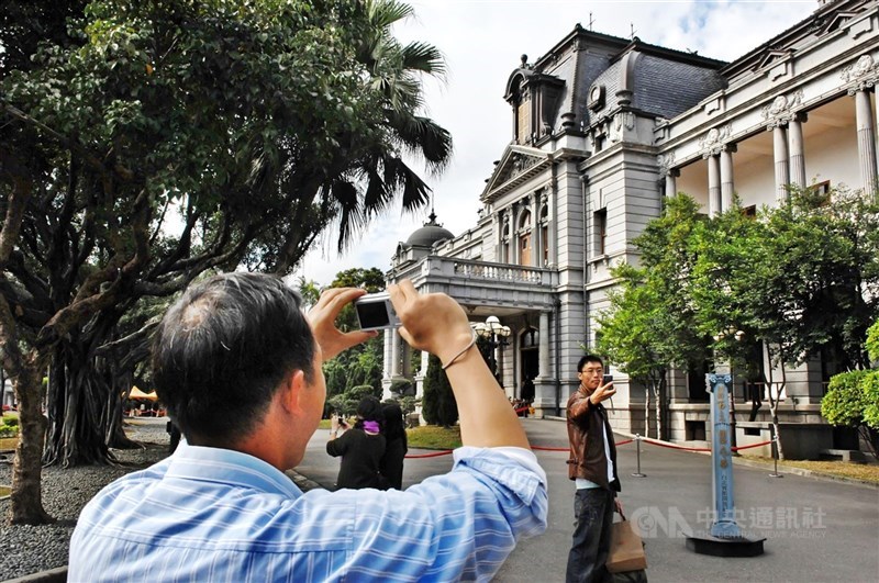 圖為台北賓館。（中央社檔案照片）