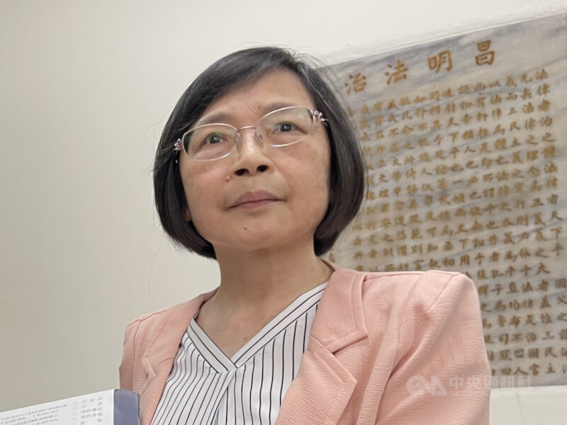 沈淑妃。（中央社檔案照片）