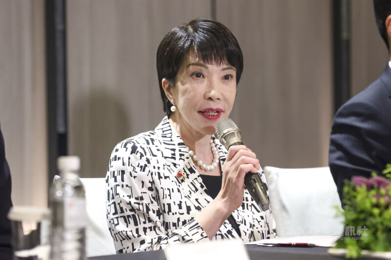 日本首相高市早苗。（中央社檔案照片）