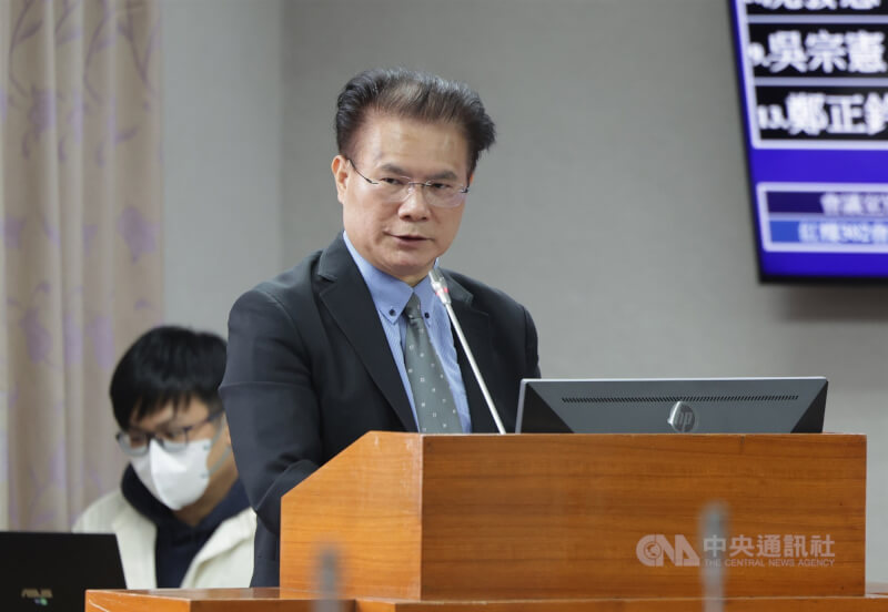 法務部政務次長黃謀信。（中央社檔案照片）