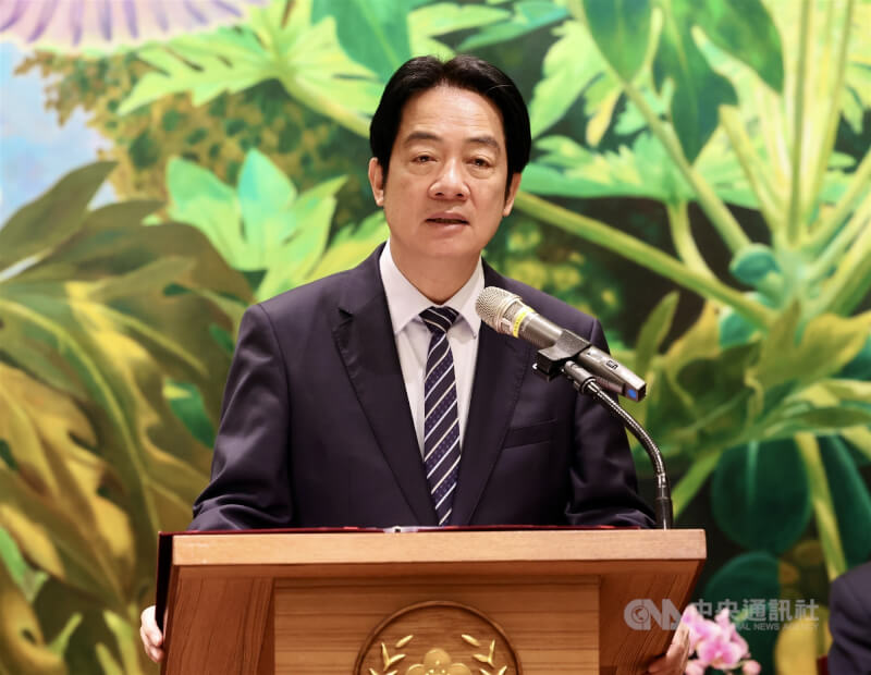 總統賴清德。（中央社檔案照片）