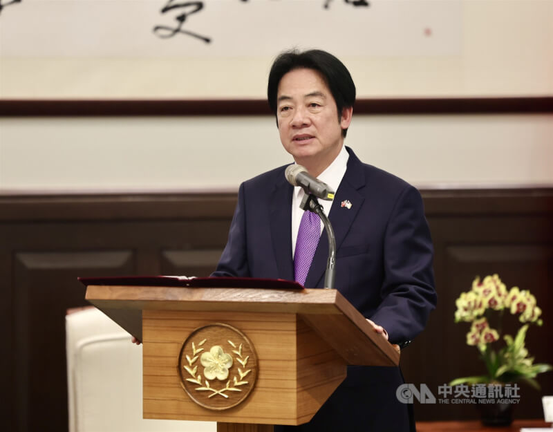 總統賴清德。（中央社檔案照片）