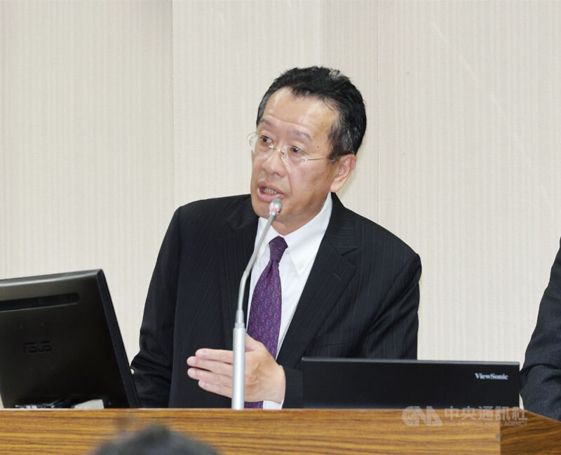 國防部長顧立雄。（中央社檔案照片）