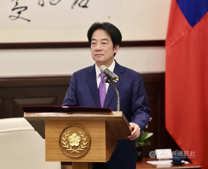 總統賴清德原訂4月22日至27日訪問非洲友邦史瓦帝尼王國，行程確定暫緩。（中央社檔案照片）