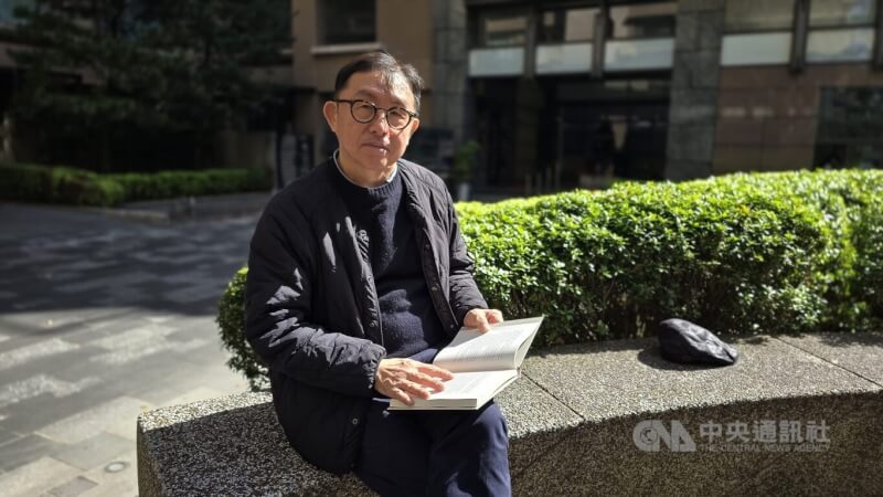 南韓譯者金泰成來台灣約一年。計畫寫書描繪心中的台灣風景。（中央社趙彥翔）