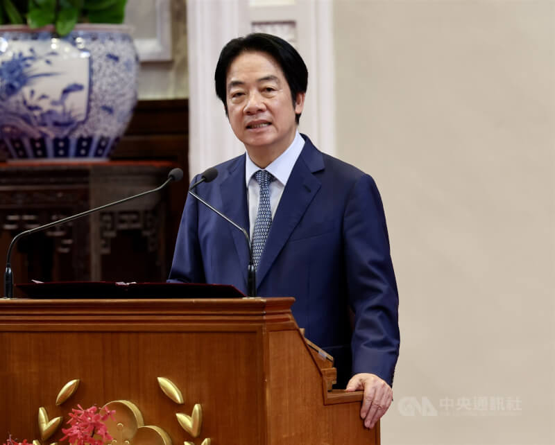 總統賴清德。（中央社檔案照片）