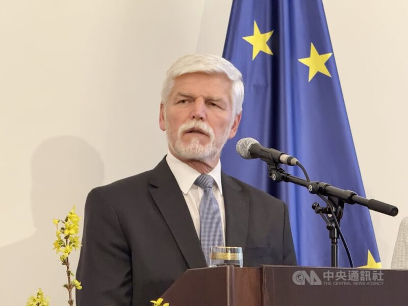 捷克總統帕維爾。（中央社檔案照片）