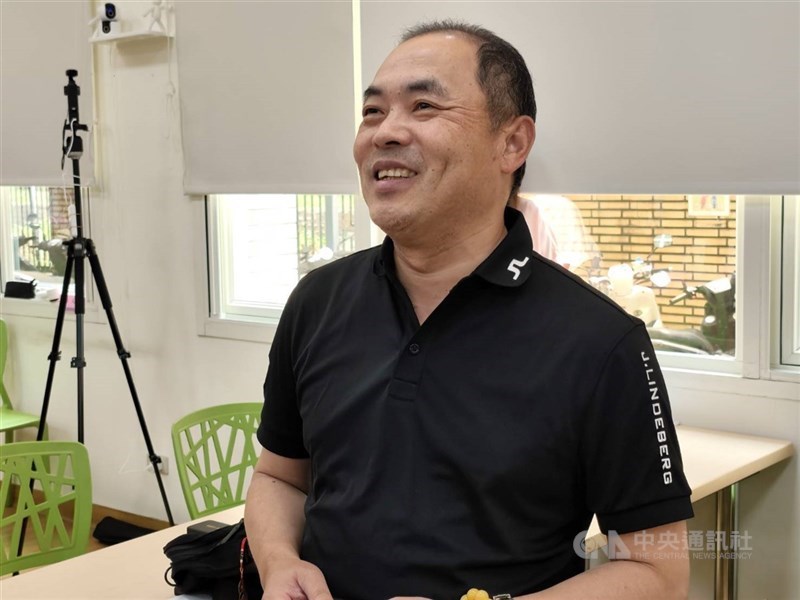 圖為強生製藥總經理蘇浩熙 （中央社檔案照片）