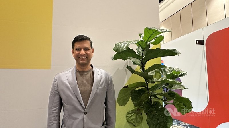 雲端應用AI產品副總裁坎塔克（Darshan Kantak）受訪指出，Google目標是讓「任何規模、任何產業」的企業都更容易部署AI代理。中央社記者張欣瑜拉斯維加斯攝　115年4月23日