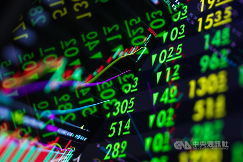 台股示意圖。（中央社檔案照片）