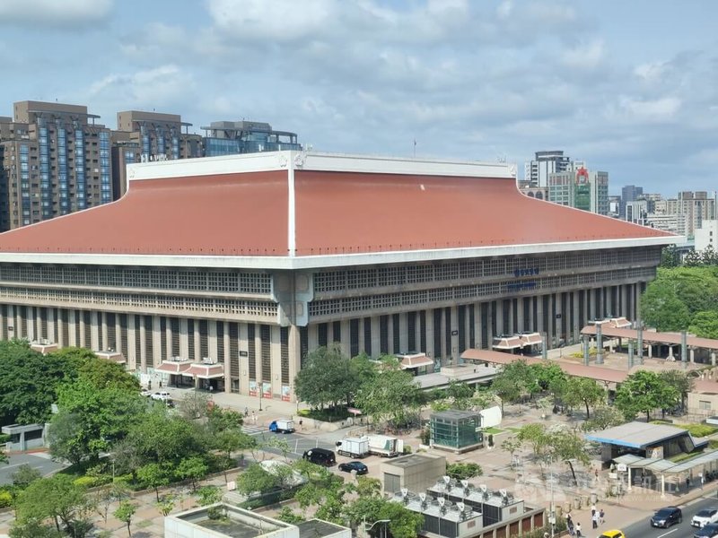台北車站外觀。中央社記者何秀玲攝　115年4月24日