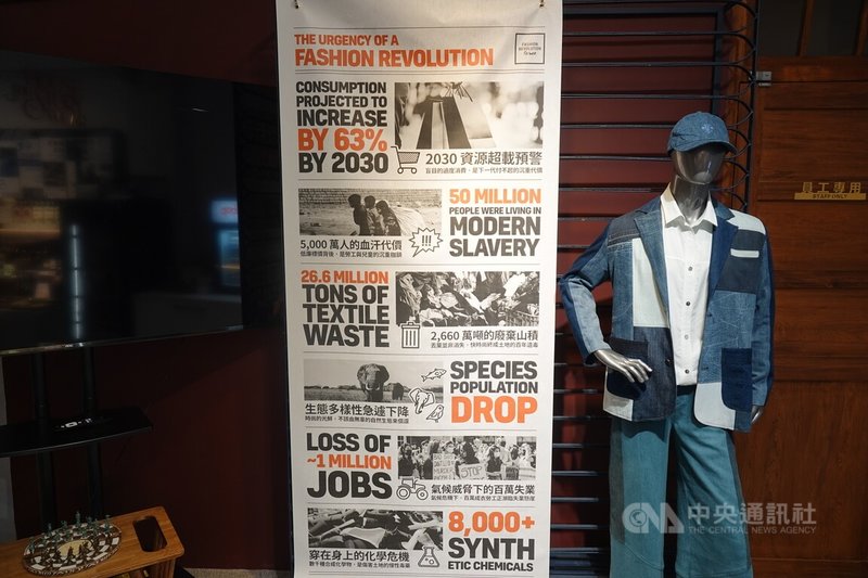 2026台灣時尚革命自4至26日舉行，邀請民眾加入改變時尚產業的行列。中央社記者吳書緯攝 115年4月24日
