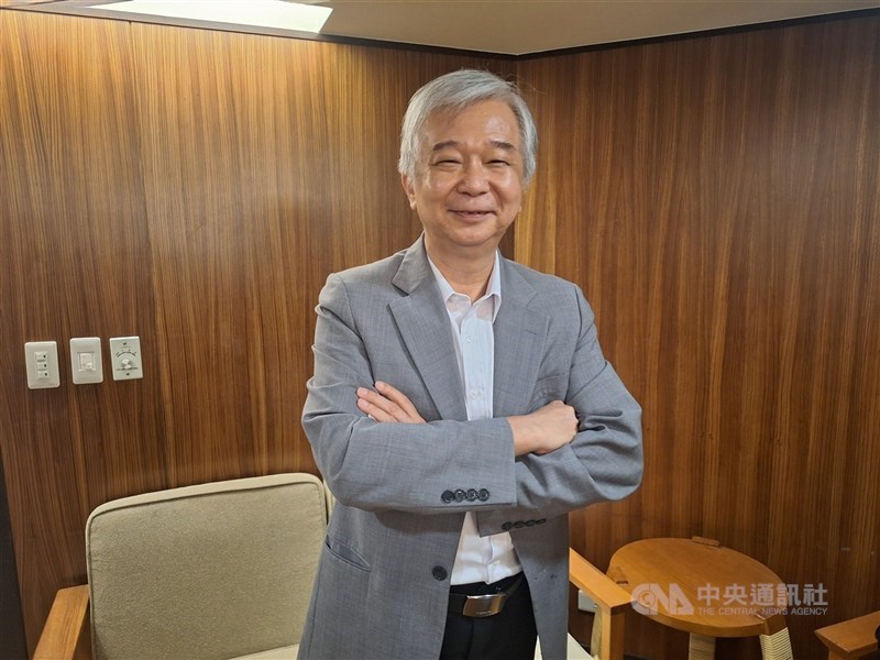 圖為共信總經理林懋元。 （中央社檔案照片）