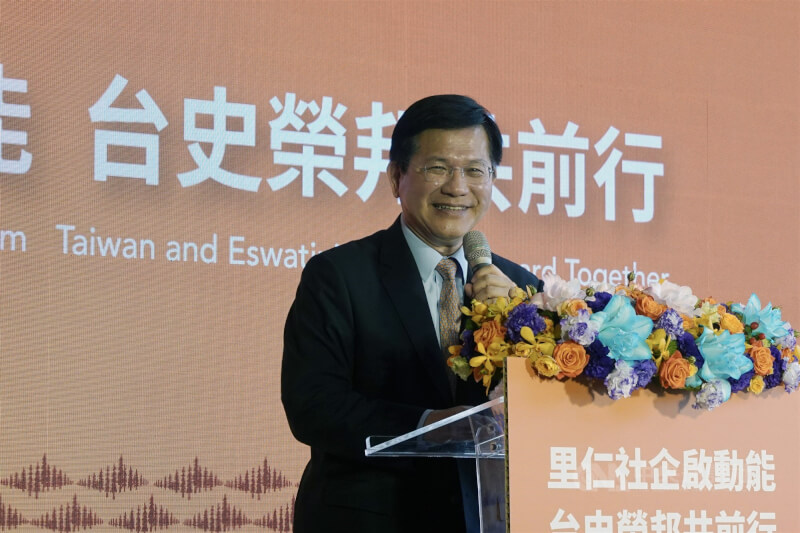 總統賴清德原訂出訪友邦史瓦帝尼受阻。外交部長林佳龍（圖）擔任總統特使，已於當地時間25日凌晨抵達史瓦帝尼，將參加國王恩史瓦帝三世登基40週年暨史王58歲華誕慶典。（中央社檔案照片）