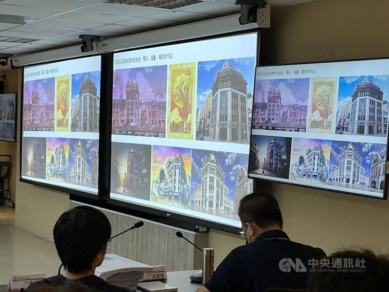 台北市文資會議審查通過歷史建物「菊元百貨店」升格為直轄市定古蹟；其開幕日早於已受觀光客矚目的台南林百貨，為全台首間百貨。中央社記者楊淑閔攝 115年4月27日