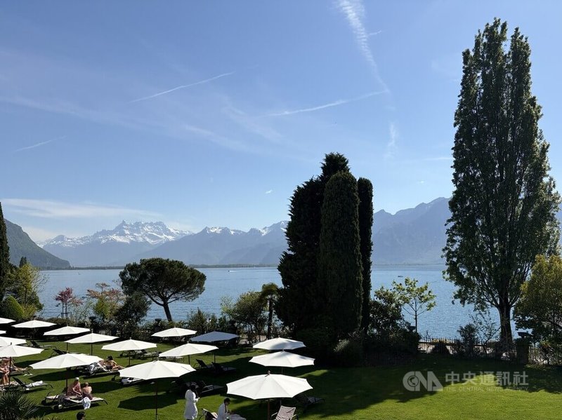 據瑞士媒體披露，汪傳浦長子汪家興定居於瑞士沃州，是當地知名的慈善家。圖為沃州日內瓦湖畔的風景。中央社記者郭芳君蘇黎世攝　115年4月27日