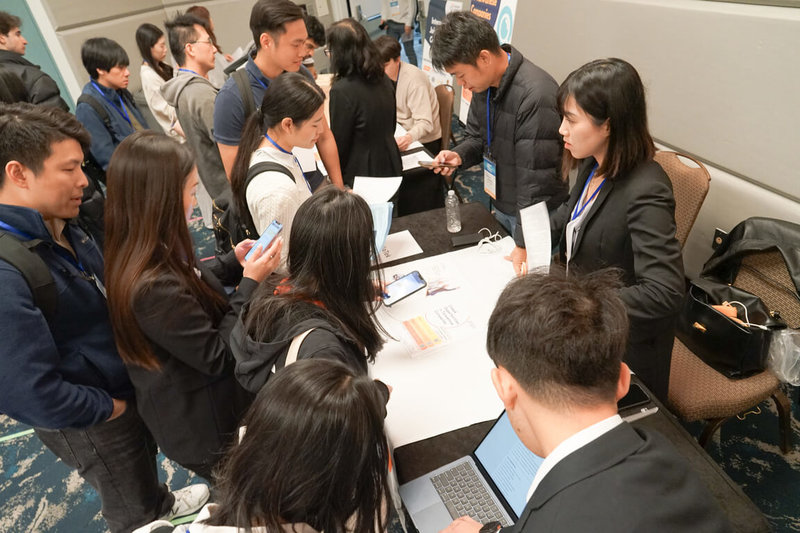 台灣AI供應鏈大廠匯集矽谷徵才，吸引上千人參加。（Taiwan Next Foundation提供）中央社記者張欣瑜舊金山傳真　115年4月27日