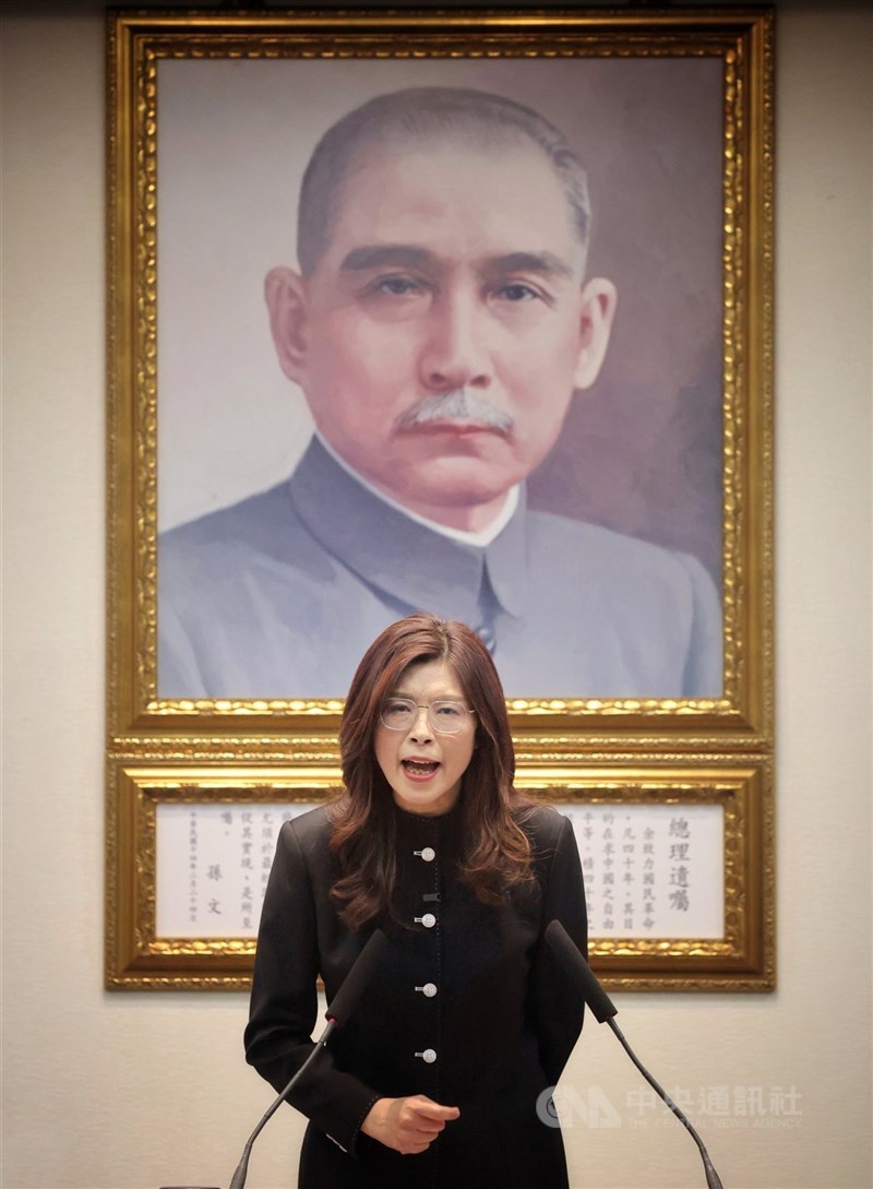 圖為國民黨主席鄭麗文。（中央社檔案照片）