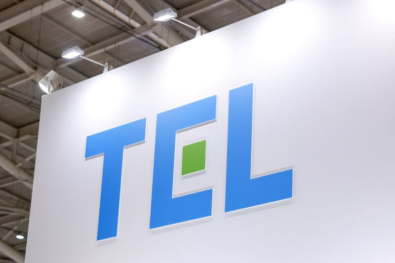 圖為東京威力科創公司標誌。（路透社）