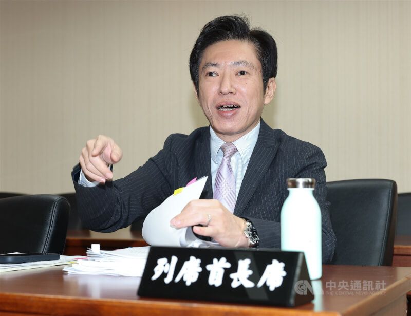 行政院秘書長張惇涵。（中央社檔案照片）