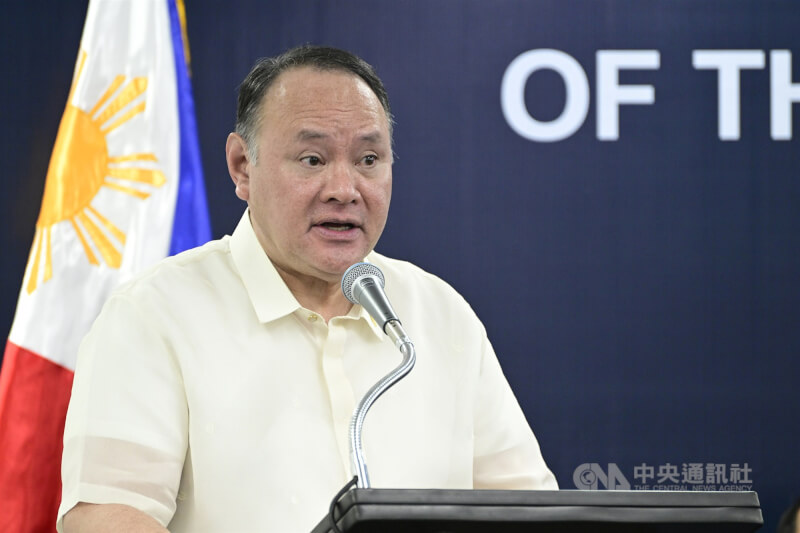 菲律賓國防部長鐵歐多洛。（中央社檔案照片）