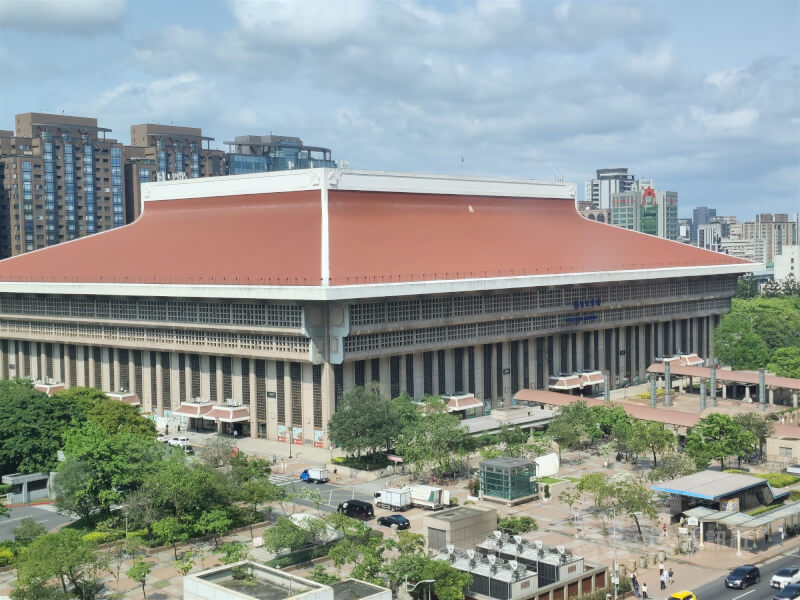 台北車站外觀。（中央社檔案照片）