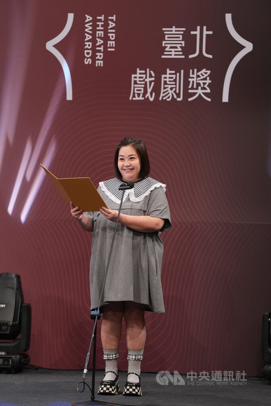 金鐘影后鍾欣凌(圖)29日下午在台北出席第2屆「台北戲劇獎」入圍名單公布記者會,為眾人揭曉獎項入圍名單。中央社記者徐肇昌攝 115年4月29日