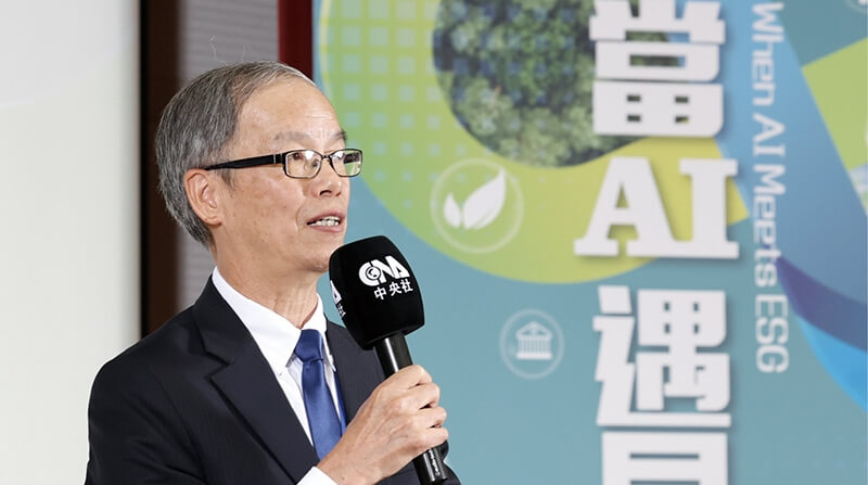 數發部數位產業署署長林俊秀說，AI主權是台灣在全球競爭中的關鍵。