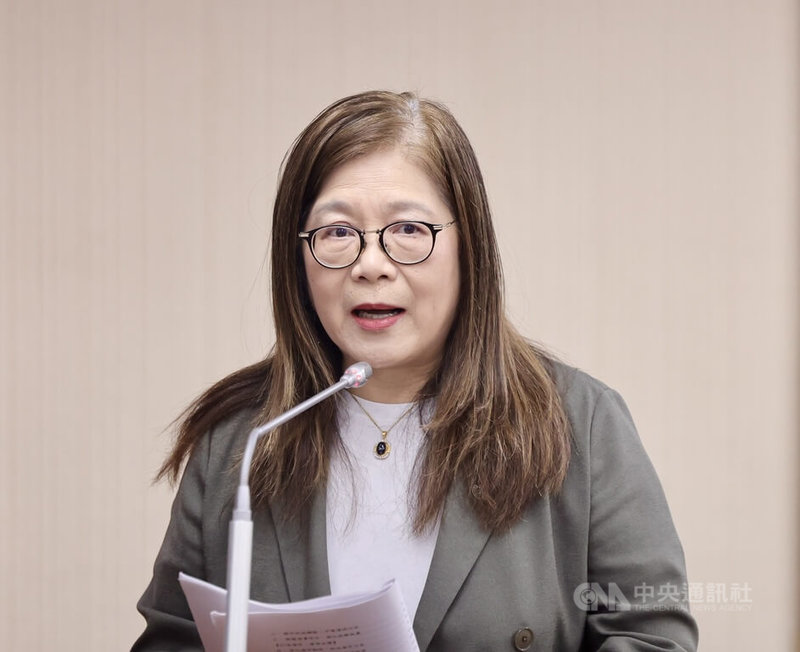 海洋委員會主委管碧玲，29日在立法院內政委員報告業務概況，中央社記者王飛華攝115年4月29日