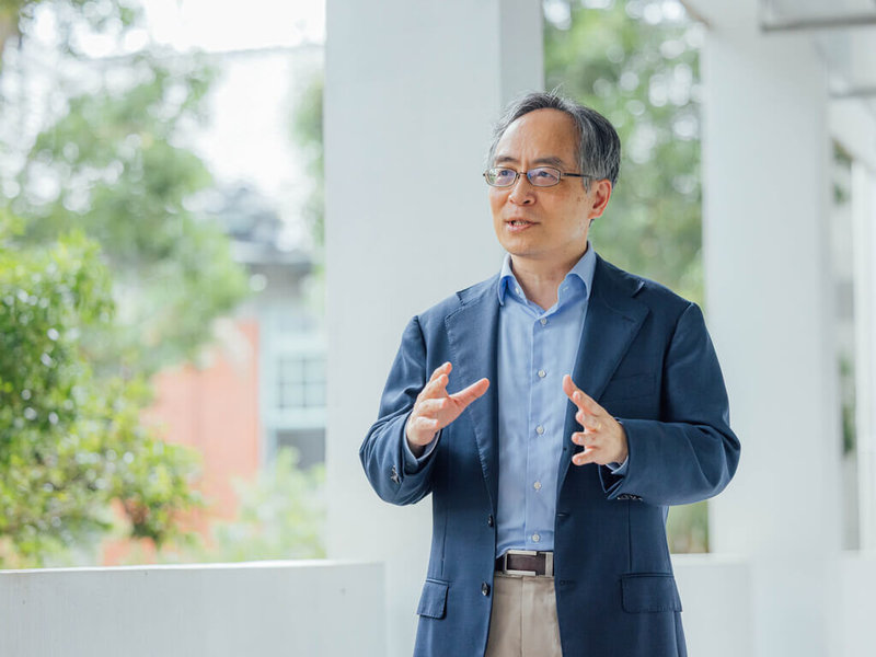 大學招生委員會聯合會30日公布117學年度3大招生管道參採數學考科查詢系統，招聯會執行祕書王泓仁（圖）接受媒體聯訪表示，各大學使用數學考科的情況呈現穩定趨勢。（招聯會提供）中央社記者陳至中台北傳真　115年4月30日