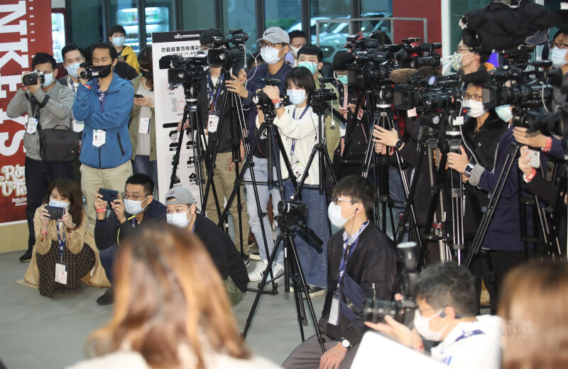 無國界記者組織公布2026年世界新聞自由指數，台灣排名28名，較去年倒退4名。（中央社檔案照片）