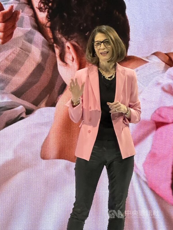 Expedia Group執行長戈林29日出席Uber全球年度產品發表會。中央社記者廖漢原紐約攝　115年4月30日