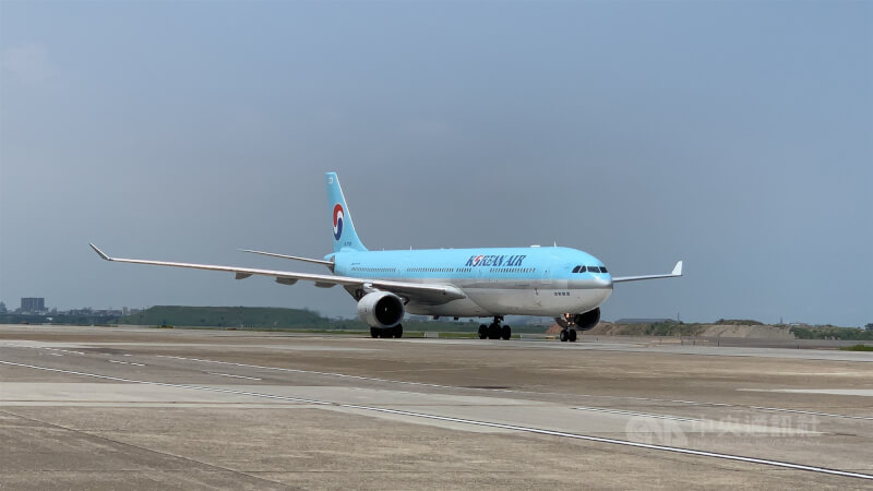 圖為大韓航空班機。（中央社檔案照片）