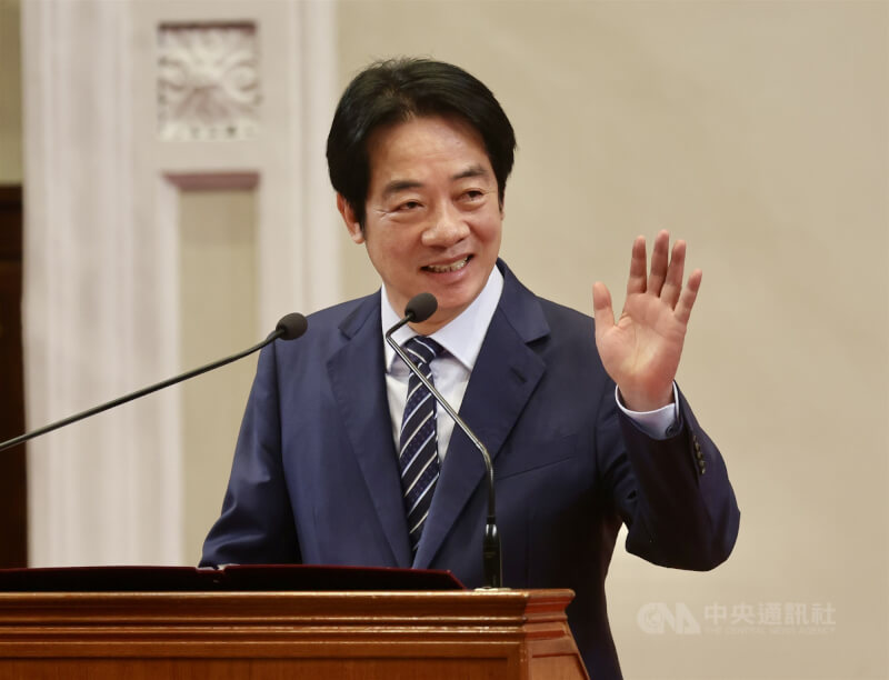總統賴清德。（中央社檔案照片）