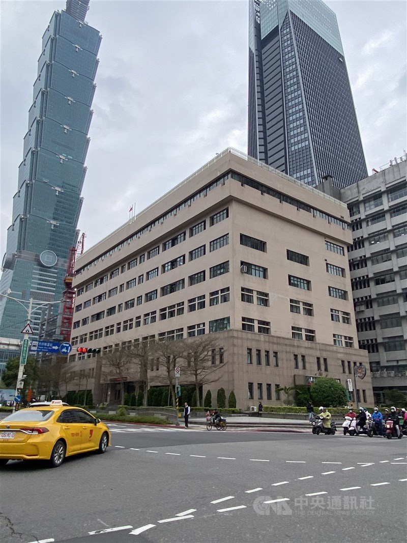 圖為台北市警察局信義分局。（中央社檔案照片）