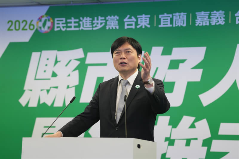 圖為民進黨宜蘭縣長參選人林國漳。（中央社檔案照片）
