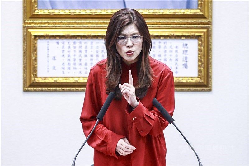 圖為國民黨主席鄭麗文。（中央社檔案照片）