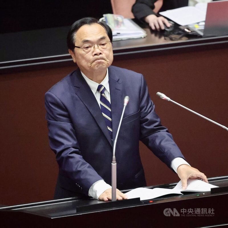 立法院會5日進行審計部業務報告，審計長陳瑞敏列席並備詢。中央社記者王飛華攝　115年5月5日