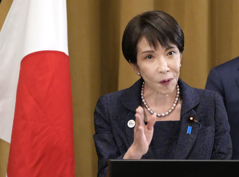 日本首相高市早苗。（共同社）
