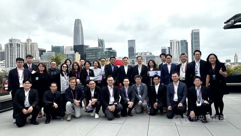 參與「選擇美國投資高峰會」（SelectUSA Investment Summit）的台灣新創企業，7日展開矽谷行程。中央社記者張欣瑜舊金山攝　115年5月8日