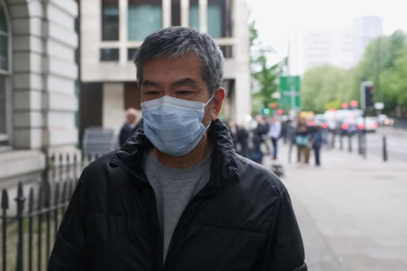 駐倫敦香港經貿辦行政經理袁松彪遭控違反英國「國家安全法」。（路透社）